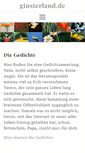 Mobile Screenshot of ginsterland.de